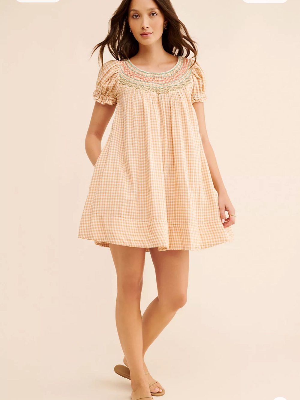 Free People Poet Mini Dress